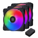 مراوح سيلفر ستون RGB