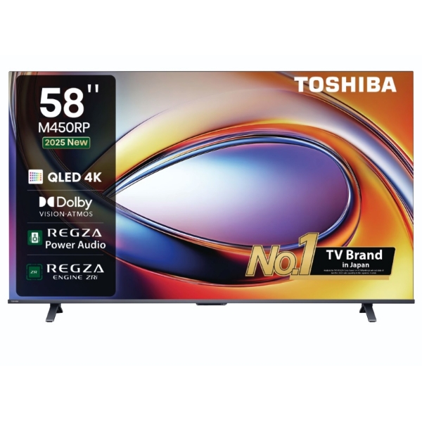 4c25512bc6786d976483e30a9a4cc50e8c8a38d3_5731881_toshiba_58_qled_uhd_smart_tv_58m450rp_600.jpeg شاشة توشيبا Toshiba 58 بوصة QLED سمارت 4K بريسيفر داخلي - 58M450RP - أقل سعر في مصر - Image 1