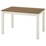 ترابيزة سفرة ايكيا ÅLHULT 120x80 سم